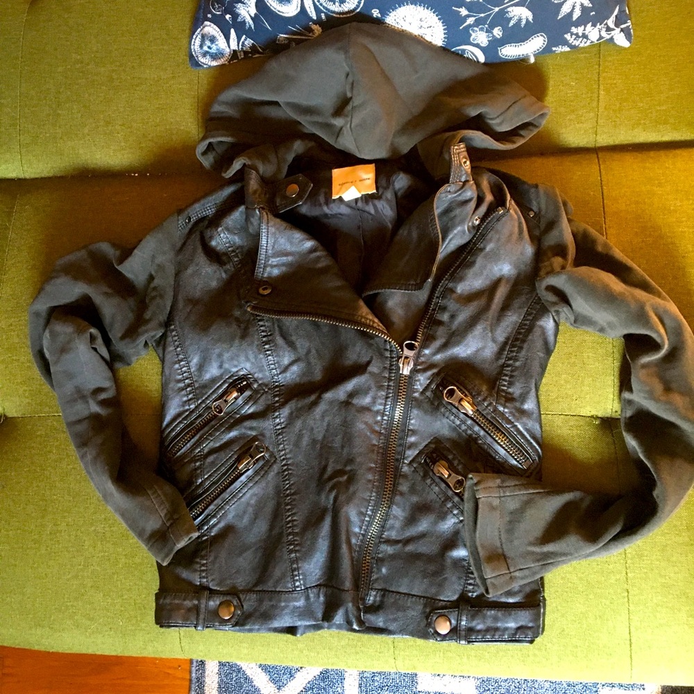 Urban Outfitters pleather jacket